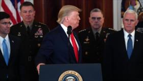 ‘Ataque de Irán contra bases de EEUU conduce a Trump a una crisis’