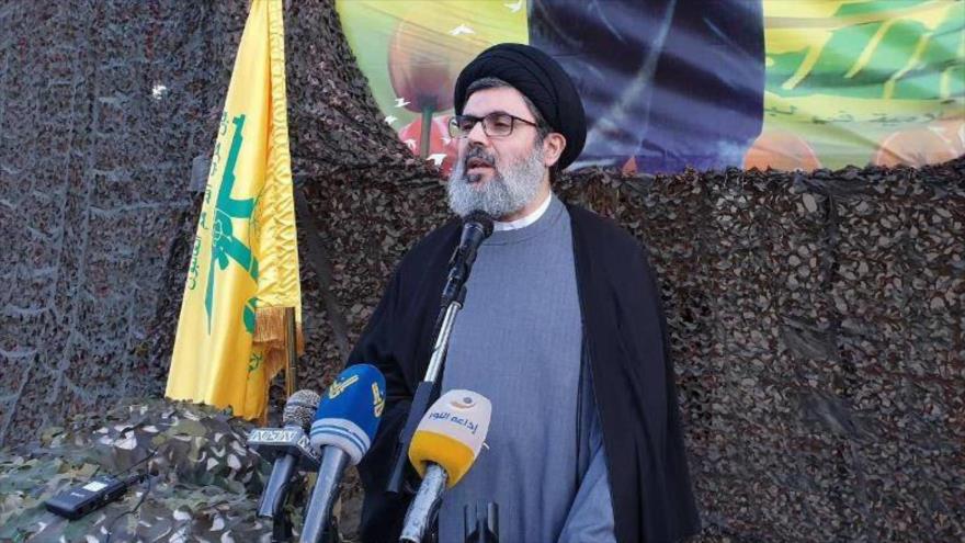 El jefe del Consejo Ejecutivo del Movimiento de Resistencia Islámica de El Líbano (Hezbolá), Seyed Hashem Safi al-Din.