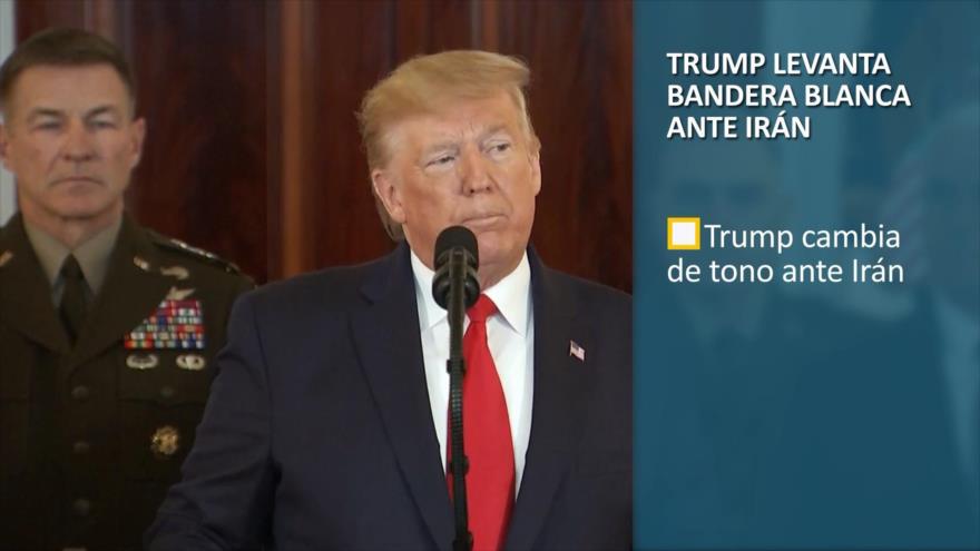 PoliMedios: Trump levanta bandera blanca ante Irán