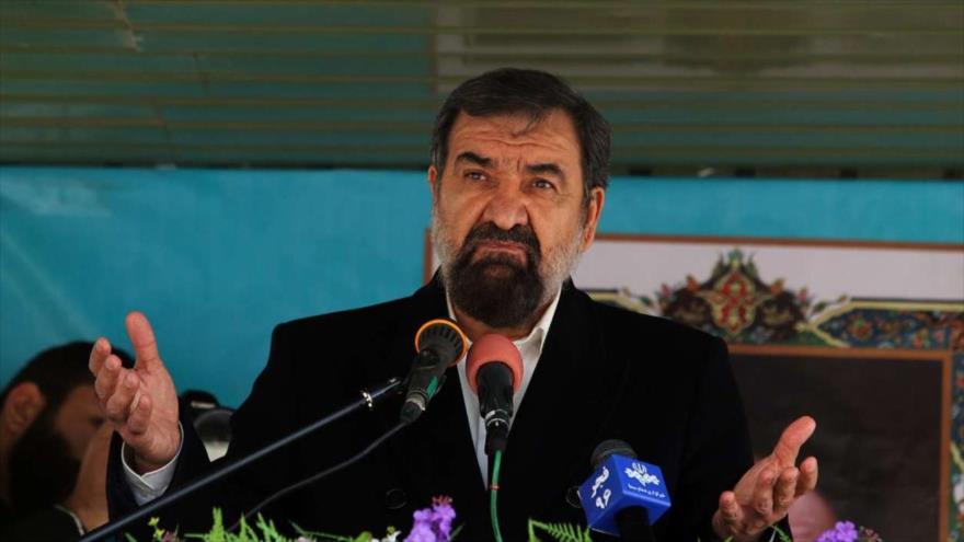 El secretario del Consejo de Discernimiento del Sistema de la República Islámica de Irán, Mohsen Rezai.