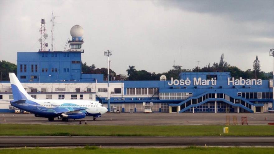 El aeropuerto José Martí de La Habana (capital cubana).