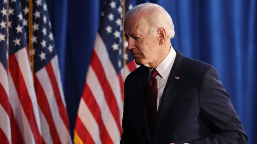 Precandidato presidencial Joe Biden, habla sobre recientes acciones de EE.UU. en Irak, 7 de enero de 2020. (Foto: AFP)