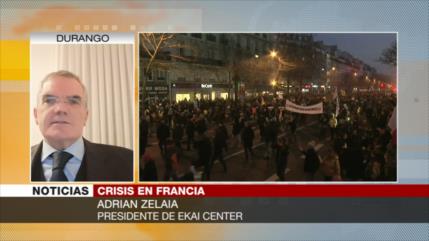 Zelaia: Protestas de Francia derivan de un modelo neoliberal