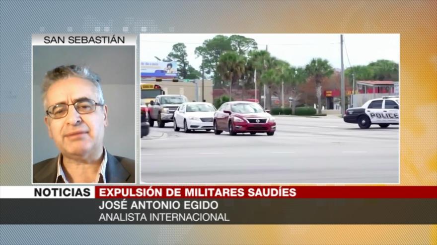Egido: EEUU expulsa a militares saudíes pero no abandona sus intereses