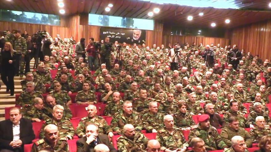 Continúan en Siria reacciones de condena por martirio de Soleimani