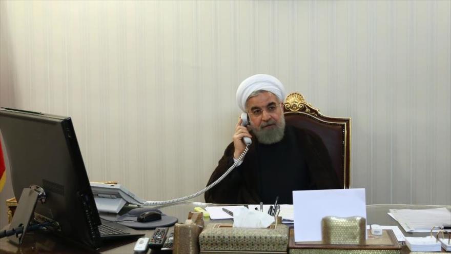 El presidente de Irán, Hasan Rohani. 