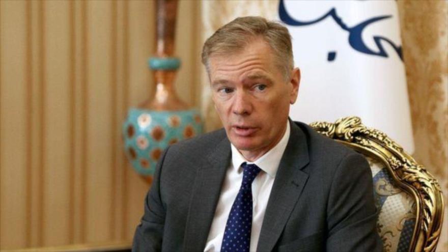 El embajador del Reino Unido en Teherán (capital persa), Rob Macaire. (Foto: ICANA)