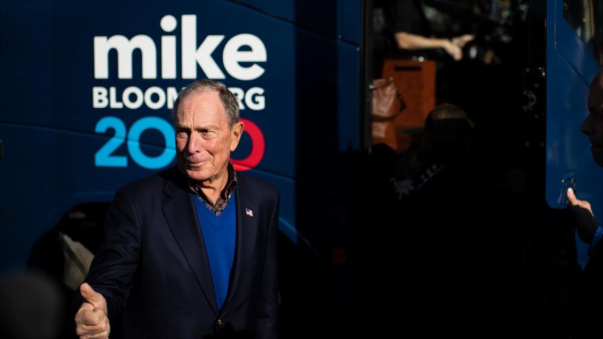 El candidato presidencial demócrata Mike Bloomberg, se reúne con sus partidarios en San Antonio, EE.UU., 11 de enero de 2019. (Foto: AFP)