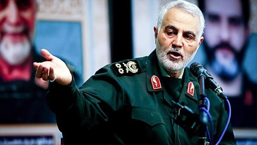 El teniente general Qasem Soleimani, el comandante de la Fuerza Quds del CGRI de Irán, asesinado por EE.UU.