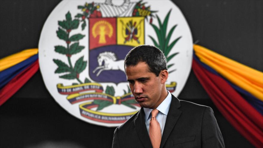 Líder opositor venezolano, Juan Guaidó, durante una sesión de la Asamblea Nacional, Caracas, la capital, 15 de enero de 2020. (Foto: AFP)