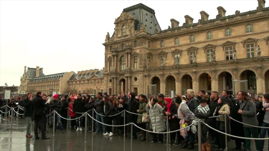 En Francia no cesan actos de huelgas en diferentes sectores