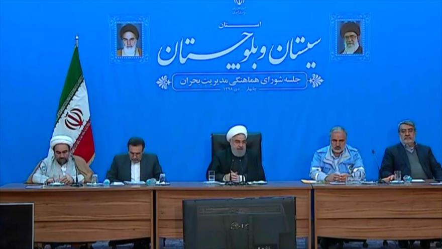 Rohani: La maldad de EEUU crea dificultades en todo el mundo