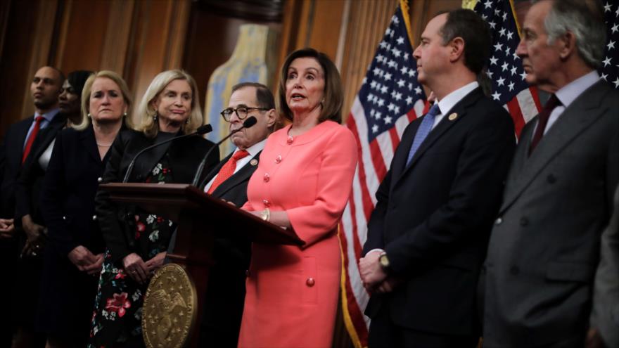 Demócratas al Senado: Trump es una amenaza para seguridad de EEUU