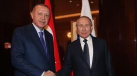 Putin: Rusia y Turquía apuestan por establecer la paz en Libia 