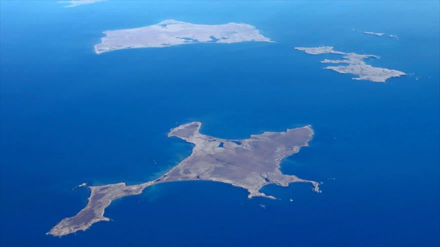 Vista aérea de la isla de Shikotan, del archipiélago Kuriles del Sur, cuya soberanía se disputan Japón Y Rusia.