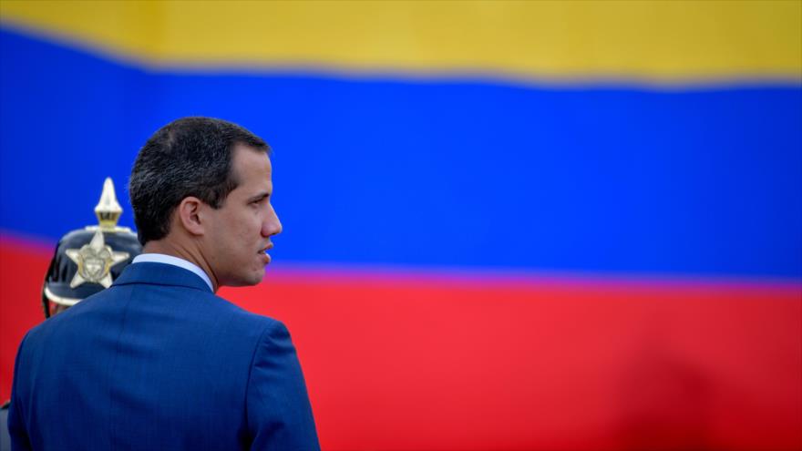 El líder opositor venezolano, Juan Guaidó, en Bogotá, capital de Colombia, el 20 de enero de 2020. (Foto: AFP)