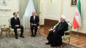 Rohani censura crímenes de EEUU contra Irán y Venezuela