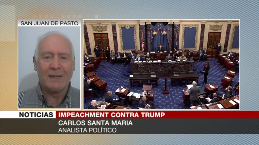 Santa María: Impeachment contra Trump afectará a su reelección | HISPANTV