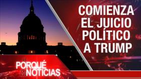 El porqué de las noticias: Impeachment a Trump. Protestas en El Líbano. Elecciones de Bolivia