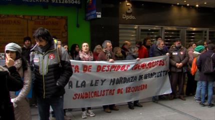 Protestan contra la Ley Mordaza en aeropuertos españoles