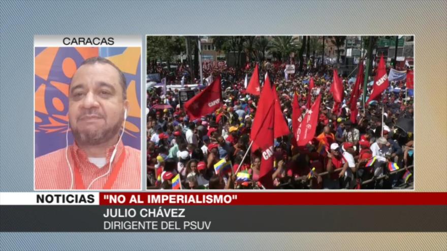 Chávez: El imperio de EEUU no ganará ante el pueblo bolivariano