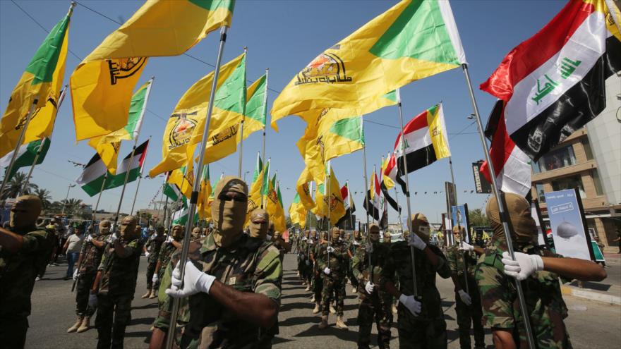 Hezbolá de Irak: Iraquíes, unidos, gritan contra presencia de EEUU | HISPANTV