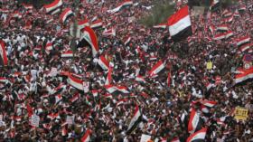 Miles de iraquíes llegan a Bagdad para protesta anti-EEUU
