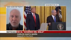 Santa María: El acuerdo del siglo es el plan nazi del 2020