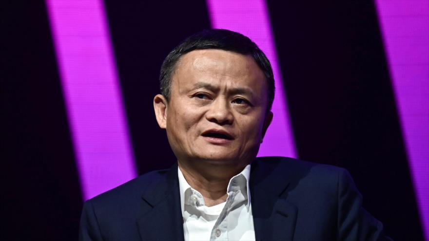 Jack Ma, fundador de la millonaria empresa china Alibaba, habla en una feria en París (Francia), 16 de mayo de 2019. (Foto: AFP)