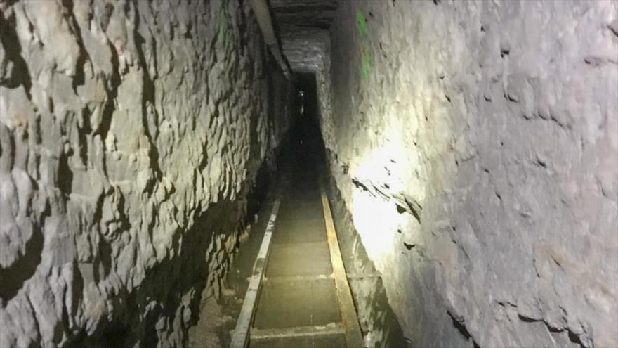 Descubren el ‘narcotúnel’ más largo en la frontera México y EEUU