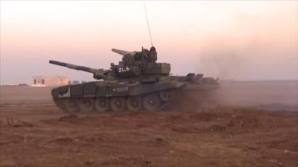 Vídeo: Ejército sirio avanza en Alepo con tanques rusos T-90