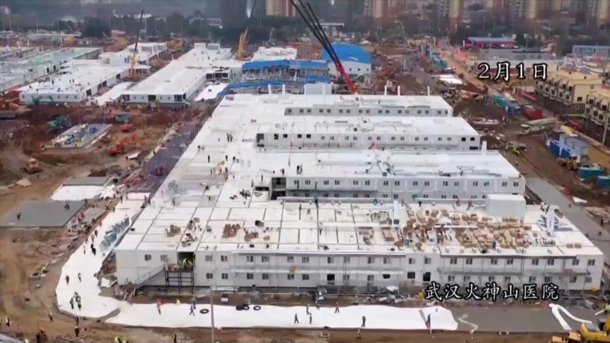 China finaliza el hospital de Wuhan en solo diez días | HISPANTV