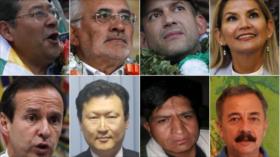 ¿Quiénes son los ocho candidatos de la Presidencia de Bolivia?