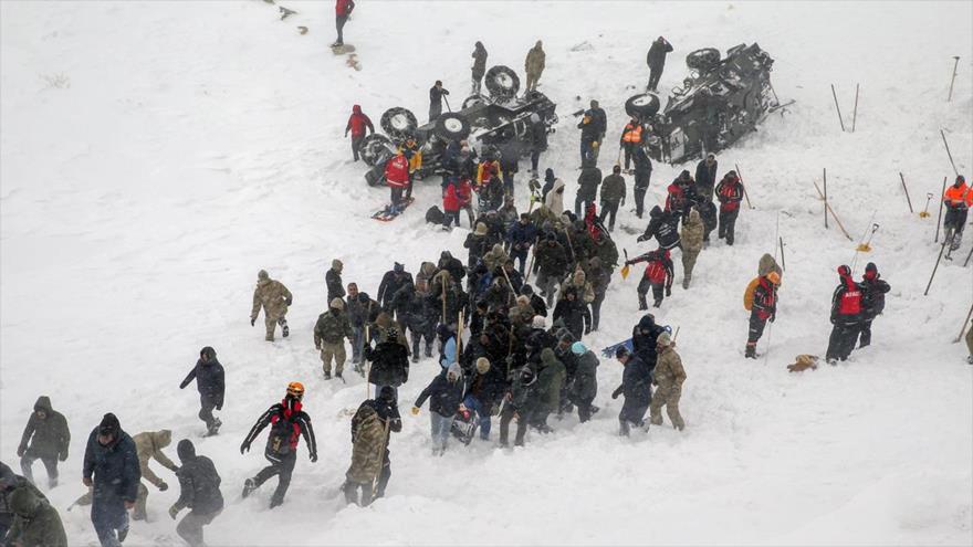 Vídeo: Avalanchas de nieve dejan 40 muertos y 60 heridos en Turquía