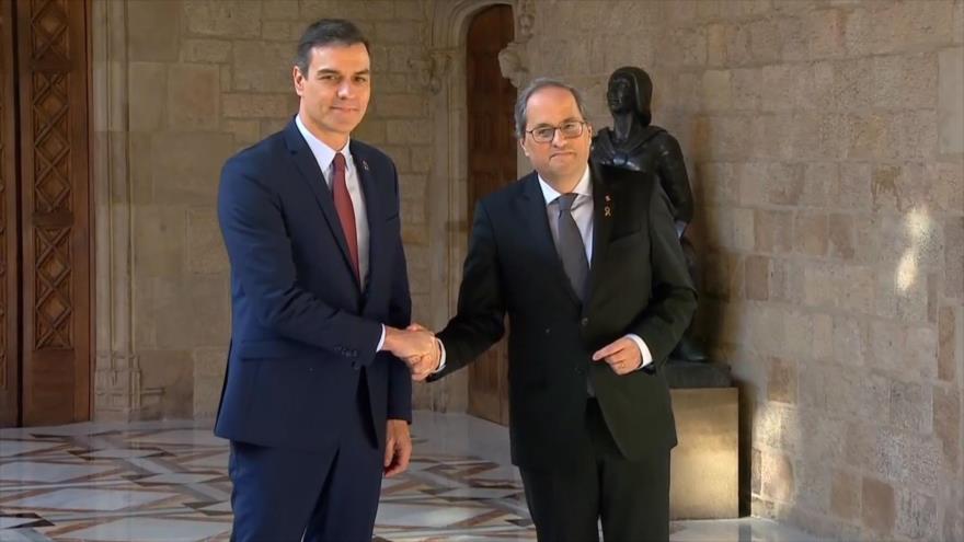 Sánchez y Torra presidirán la primera mesa de negociación