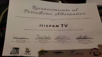 HispanTV recibe reconocimiento en Honduras