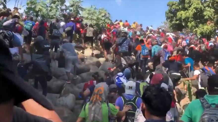 México recibe a más de 84 mil solicitantes de asilo de EEUU