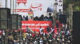 Paquistaníes alaban rol de Soleimani y piden salida de EEUU de zona