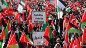 Masivas protestas en Turquía en contra del ‘acuerdo del siglo’ 