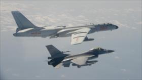 Aviones militares chinos sobrevuelan el espacio aéreo de Taiwán