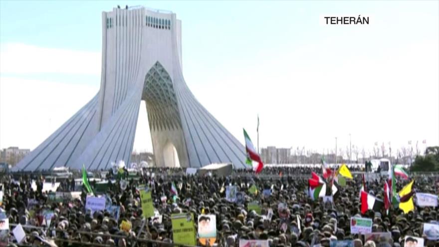 Iraníes conmemoran el 41.º aniversario de la Revolución Islámica