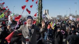 Eco mundial de marchas por 41.º aniversario de Revolución Islámica