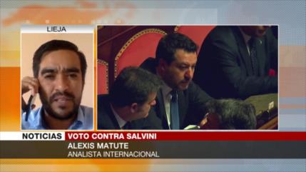 Matute: Senado italiano impide candidatura de Salvini como premier