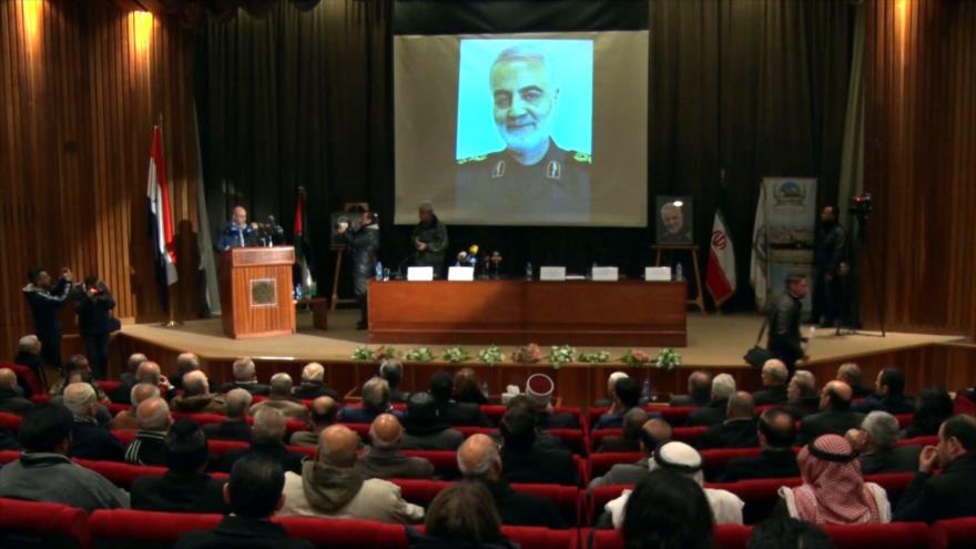 Siria conmemora 40.º día del martirio del general iraní Soleimani | HISPANTV