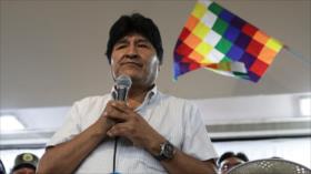 Evo Morales da las gracias a Bernie Sanders por su apoyo