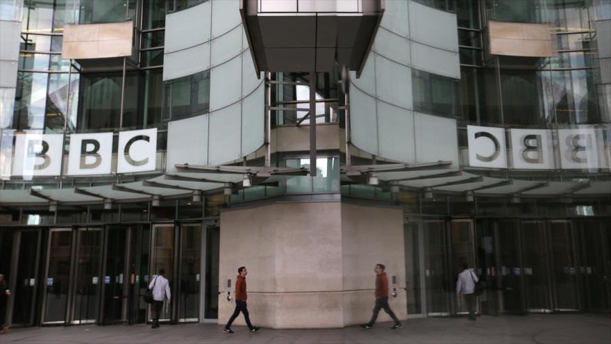 Vista general de la sede de la cadena británica BBC en Londres, 30 de octubre de 2017. (Foto: AFP)
