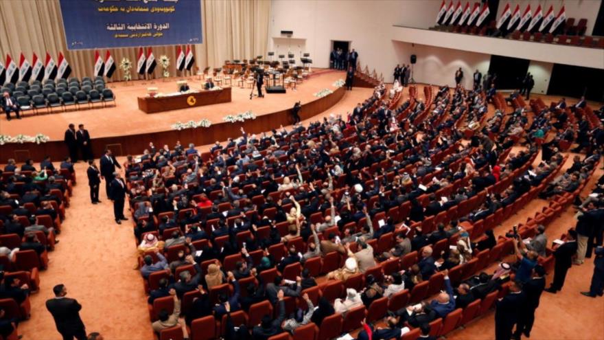 Una sesión del Parlamento de Irak.