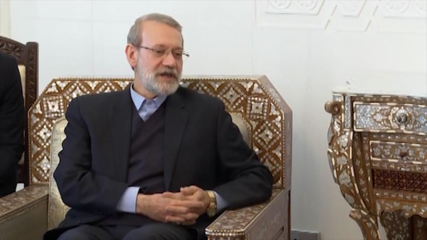 Presidente del Parlamento iraní se reúne con Al-Asad en Damasco