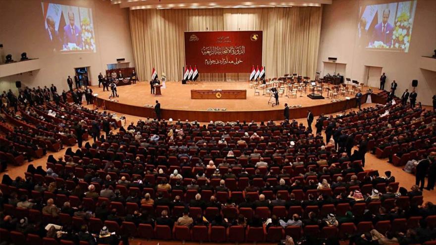 Una sesión del Parlamento de Irak.
