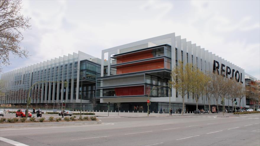 Sede de la empresa Repsol en Madrid, capital de España.